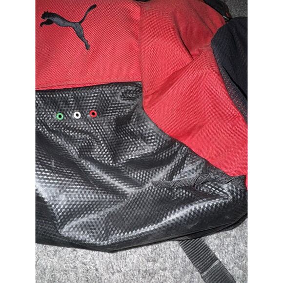 Puma x Ferrari Padded Backpack Red Black - Picture 3 of 15